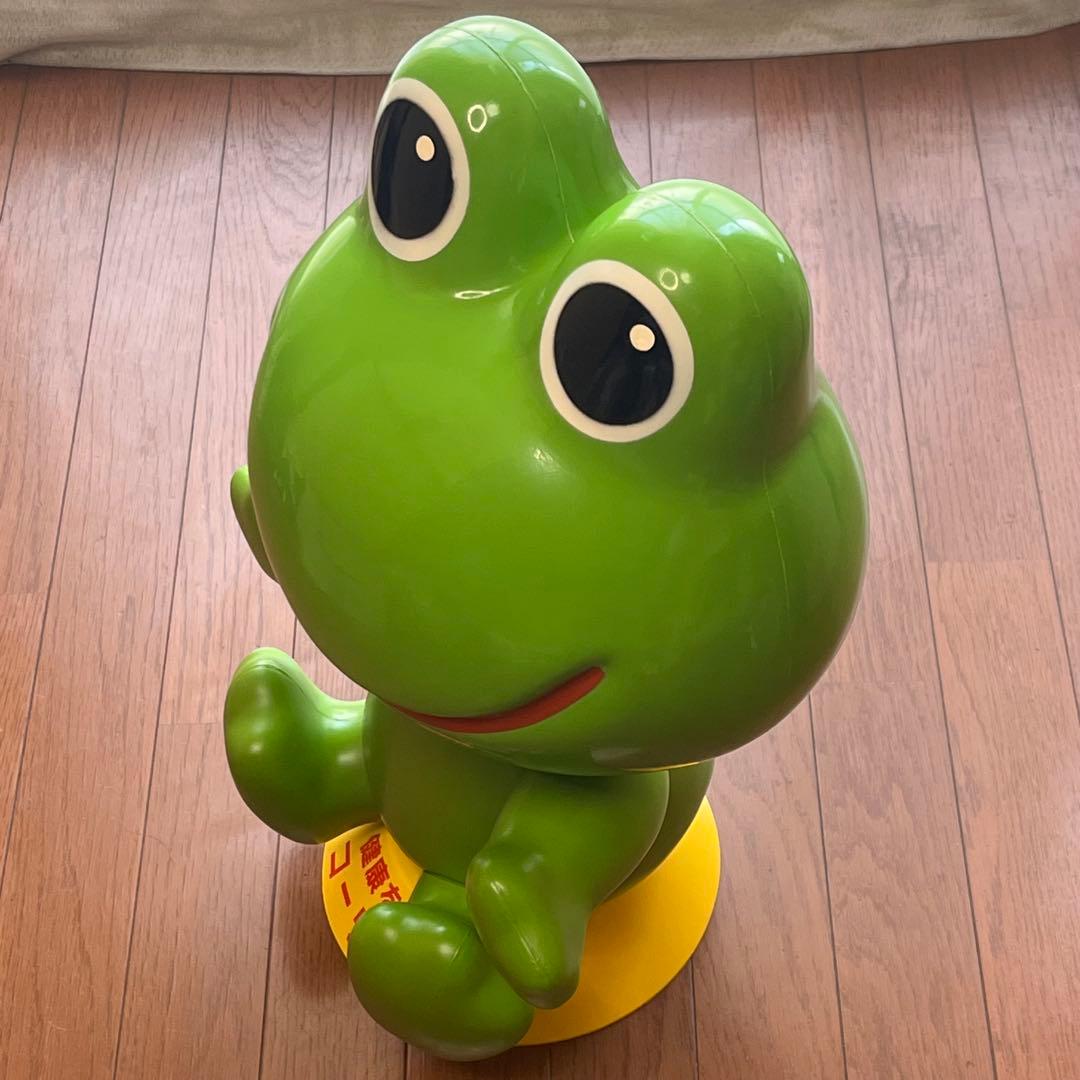 ケロちゃん　コルゲンコーワ　2代目　店頭　宣伝用　カエル　薬局　昭和　レトロ