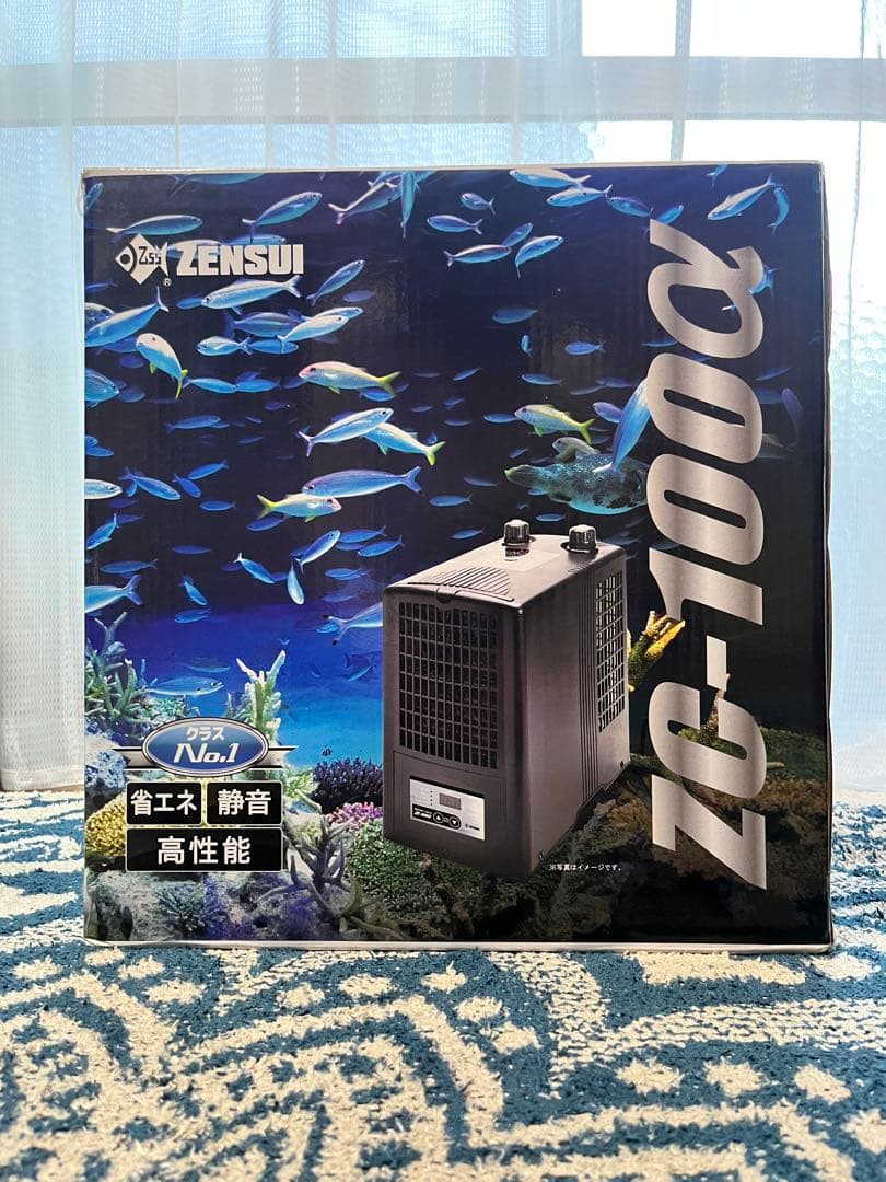 ゼンスイ 水槽用クーラー ZC-100α 冷却水量100L以下/淡水・海 水両用