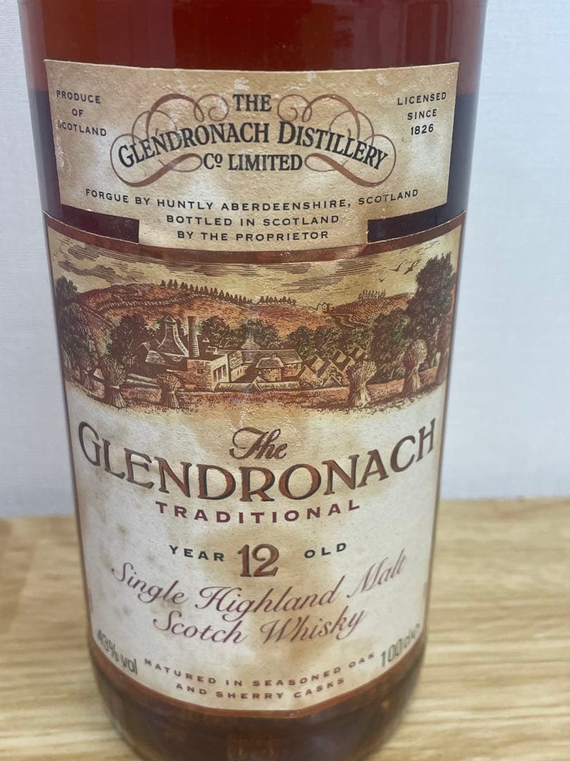 グレンドロナック GLENDRONACH 12年 シングルモルトウイスキー 1L