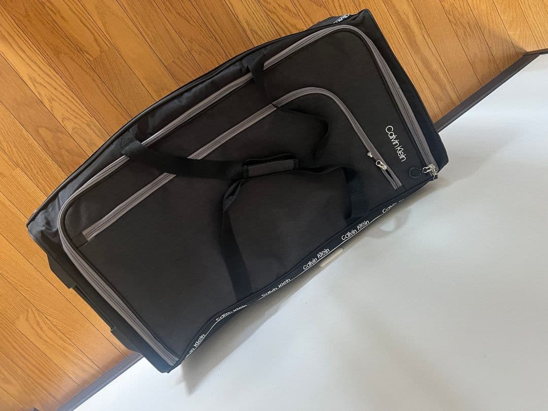 1回使用 カルバンクライン スーツケース 大容量 CK キャリーカート