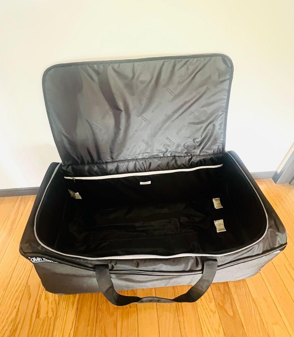 1回使用 カルバンクライン スーツケース 大容量 CK キャリーカート