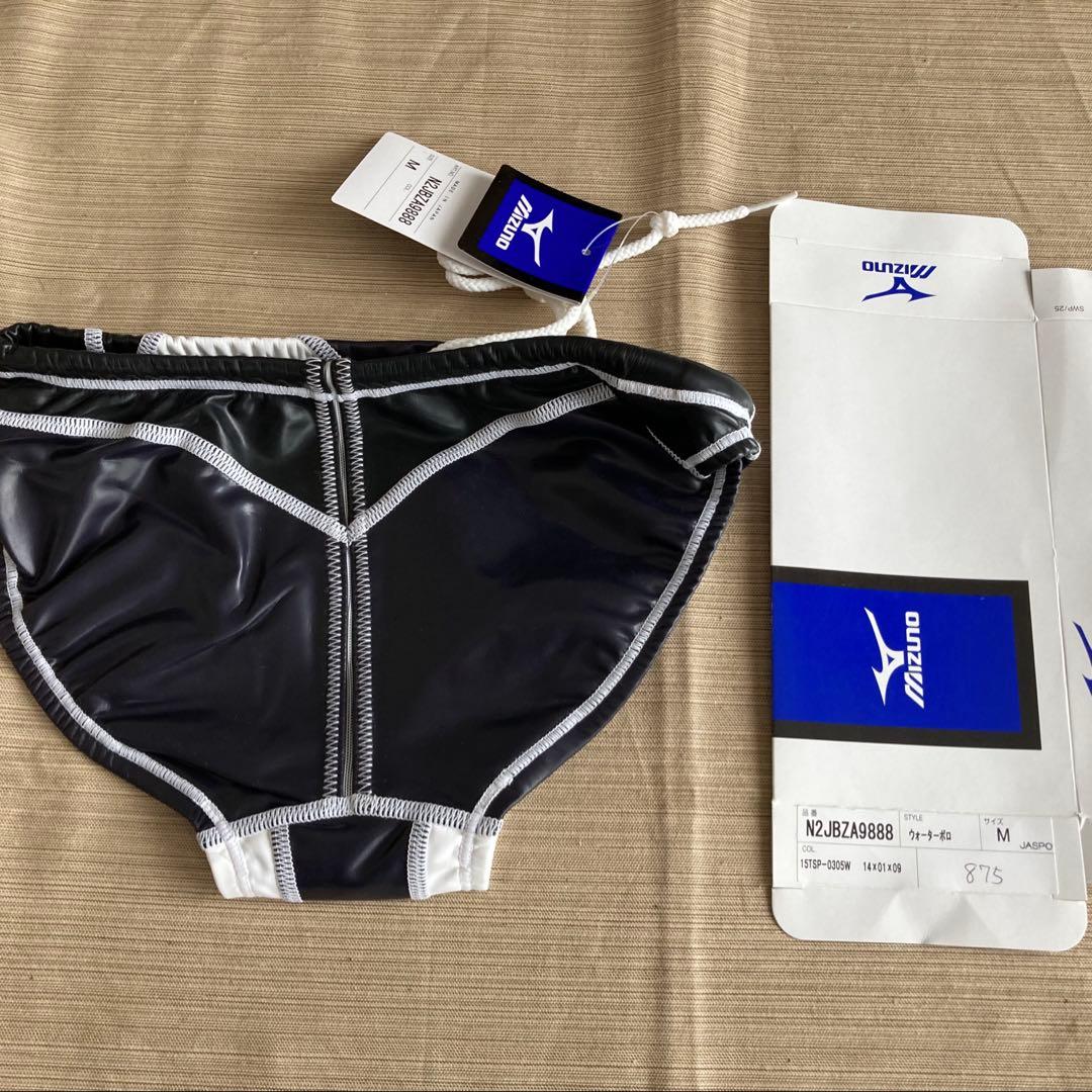 N*様 MIZUNO競パン ポロパン Mサイズ 未使用 ブラック×ホワイト