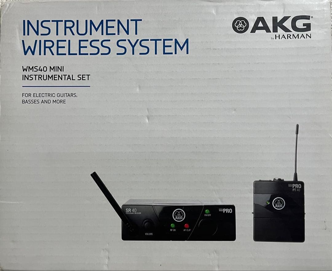 AKG WMS40MINI INSTRUMENTAL SET ワイヤレスシステム