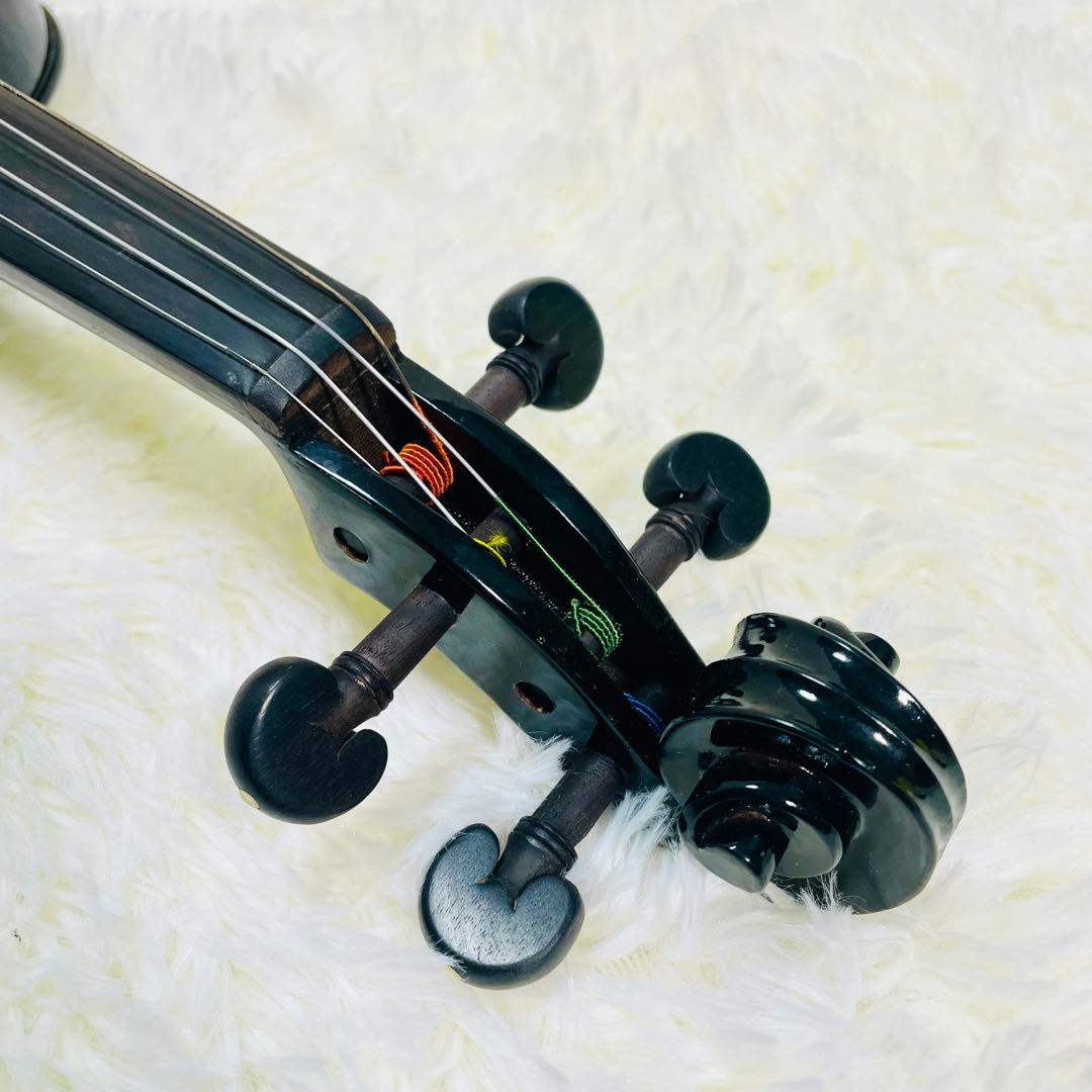 超美品　カルロジョルダーノ　サイレントバイオリン　EV-201 付属品多数