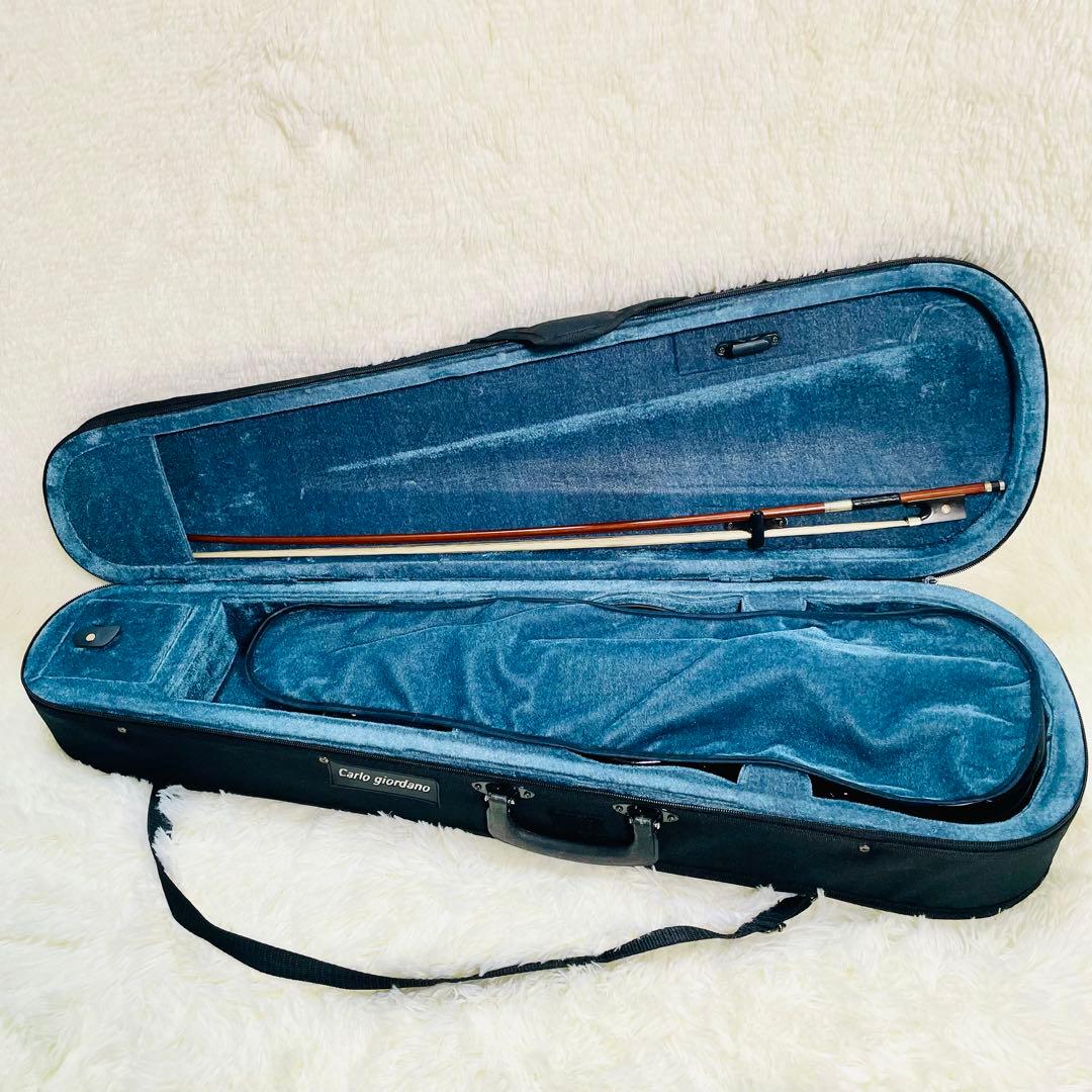 超美品　カルロジョルダーノ　サイレントバイオリン　EV-201 付属品多数