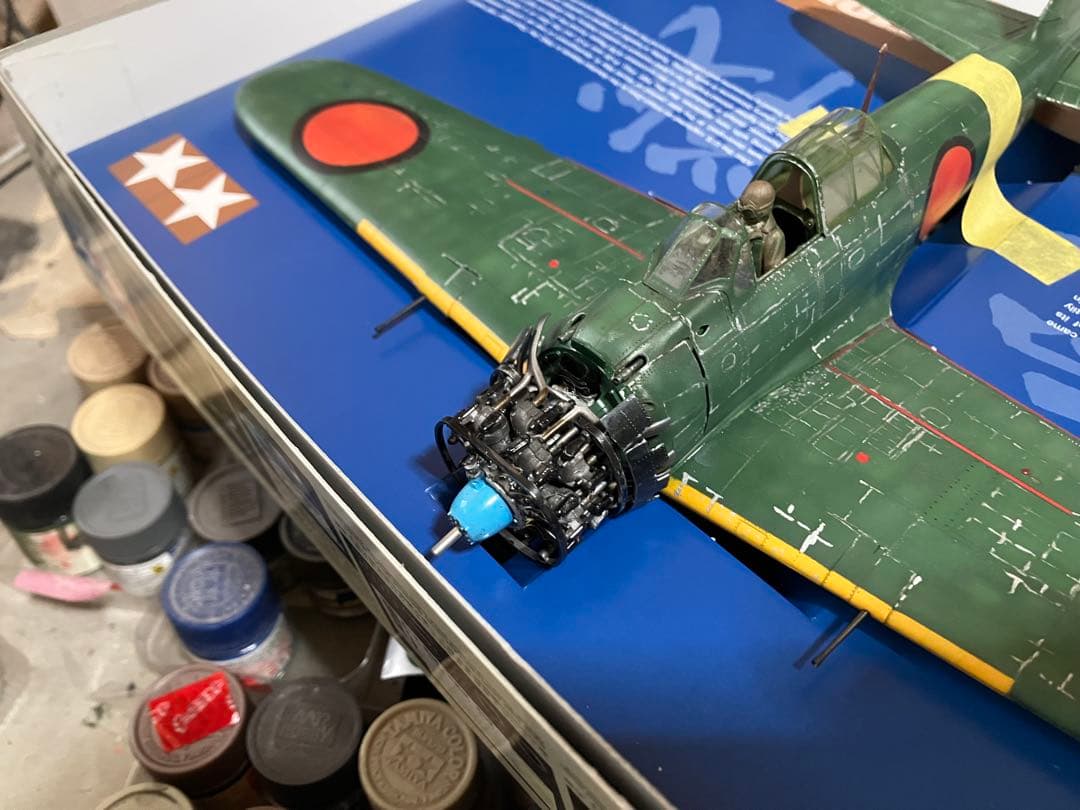 お*ん様 完成品 タミヤ 1/32 零戦52型