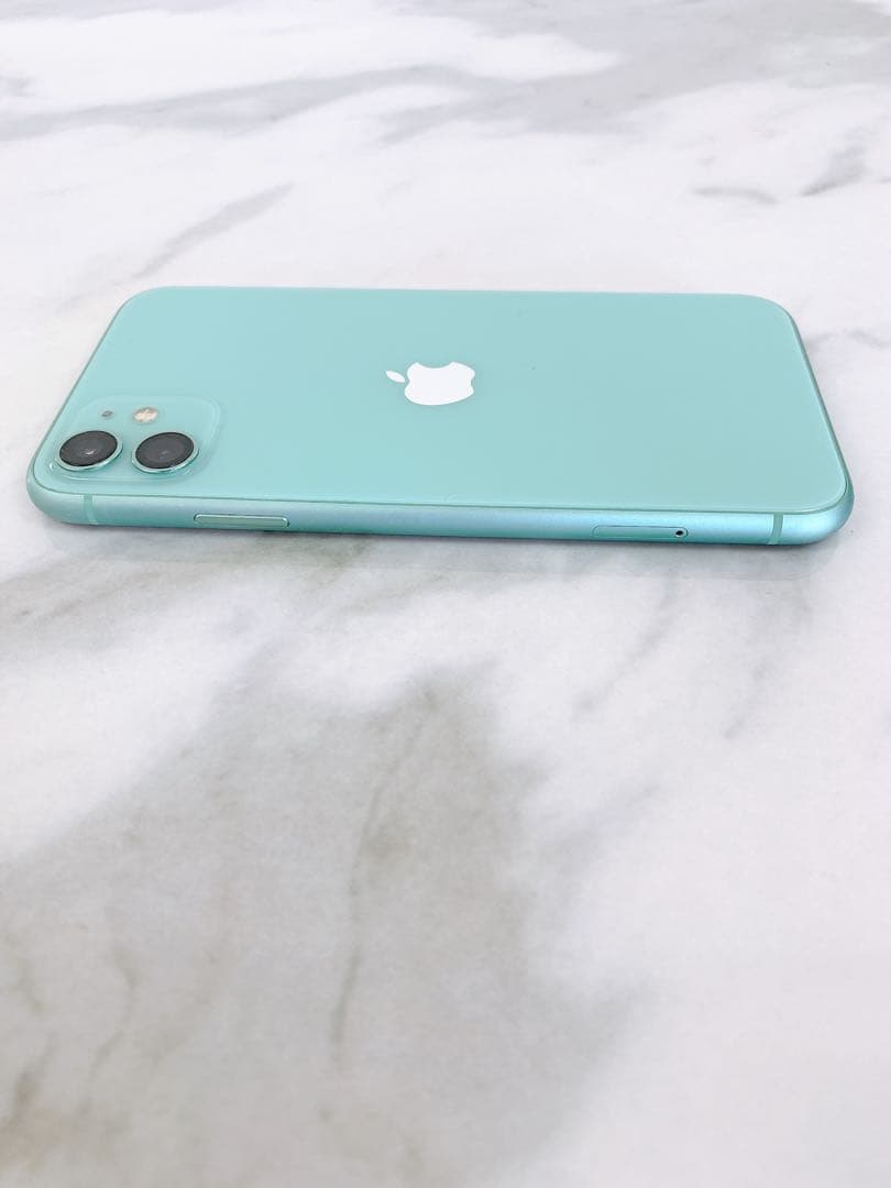 ＃【初期化済み】Apple iPhone 11 ミントグリーン 本体 128GB