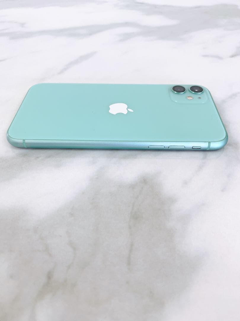 ＃【初期化済み】Apple iPhone 11 ミントグリーン 本体 128GB