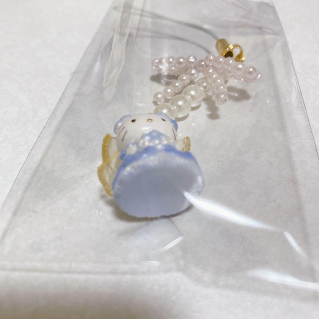 激レア！ウエディング　ハローキティ　2001年　ブルー　ストラップ　サンリオ