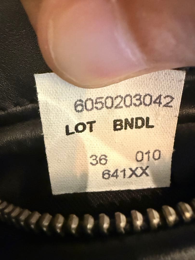 Schott シングルライダースジャケット サイズ36 ブラック