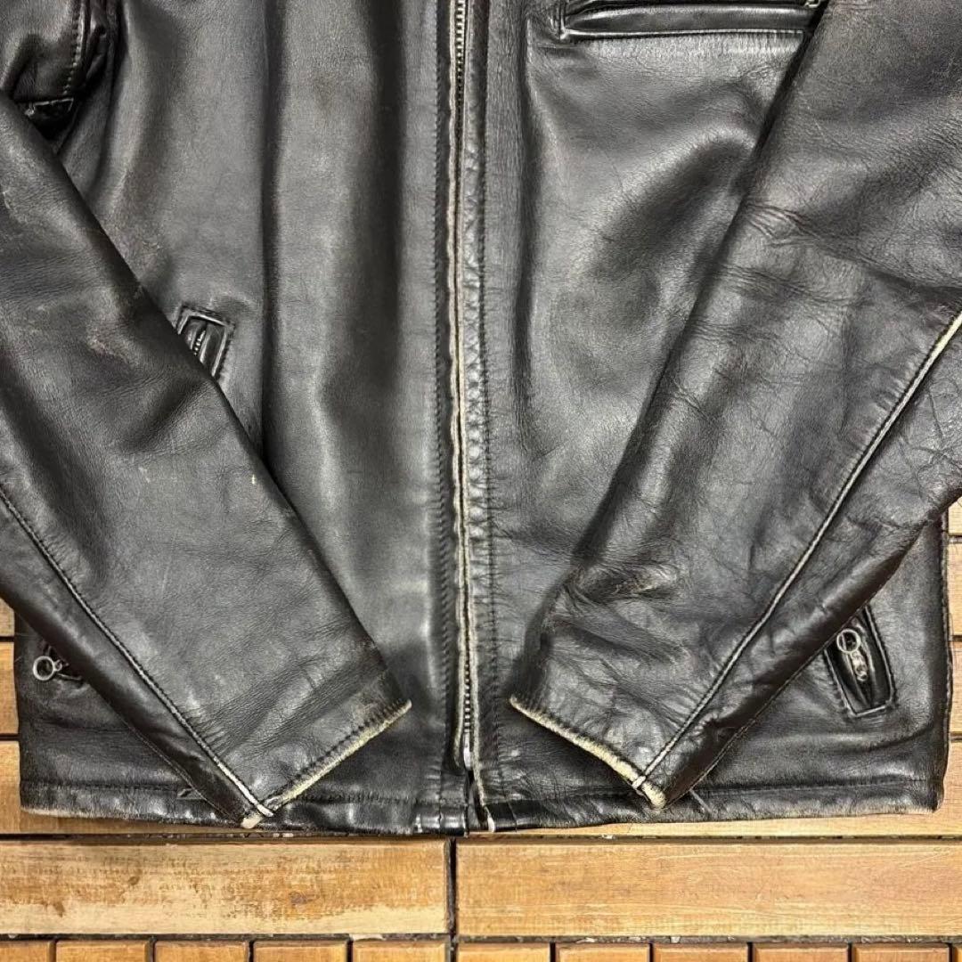 USA製 Schott ショット レザー シングルライダース ジャケット