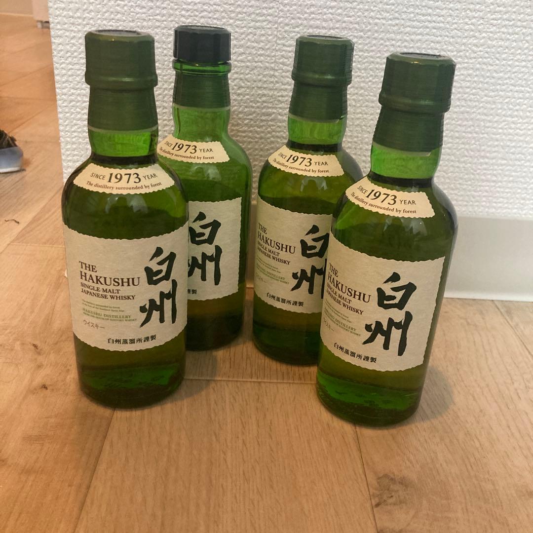 白州ウイスキーミニ 1973年 180ml 4本セット