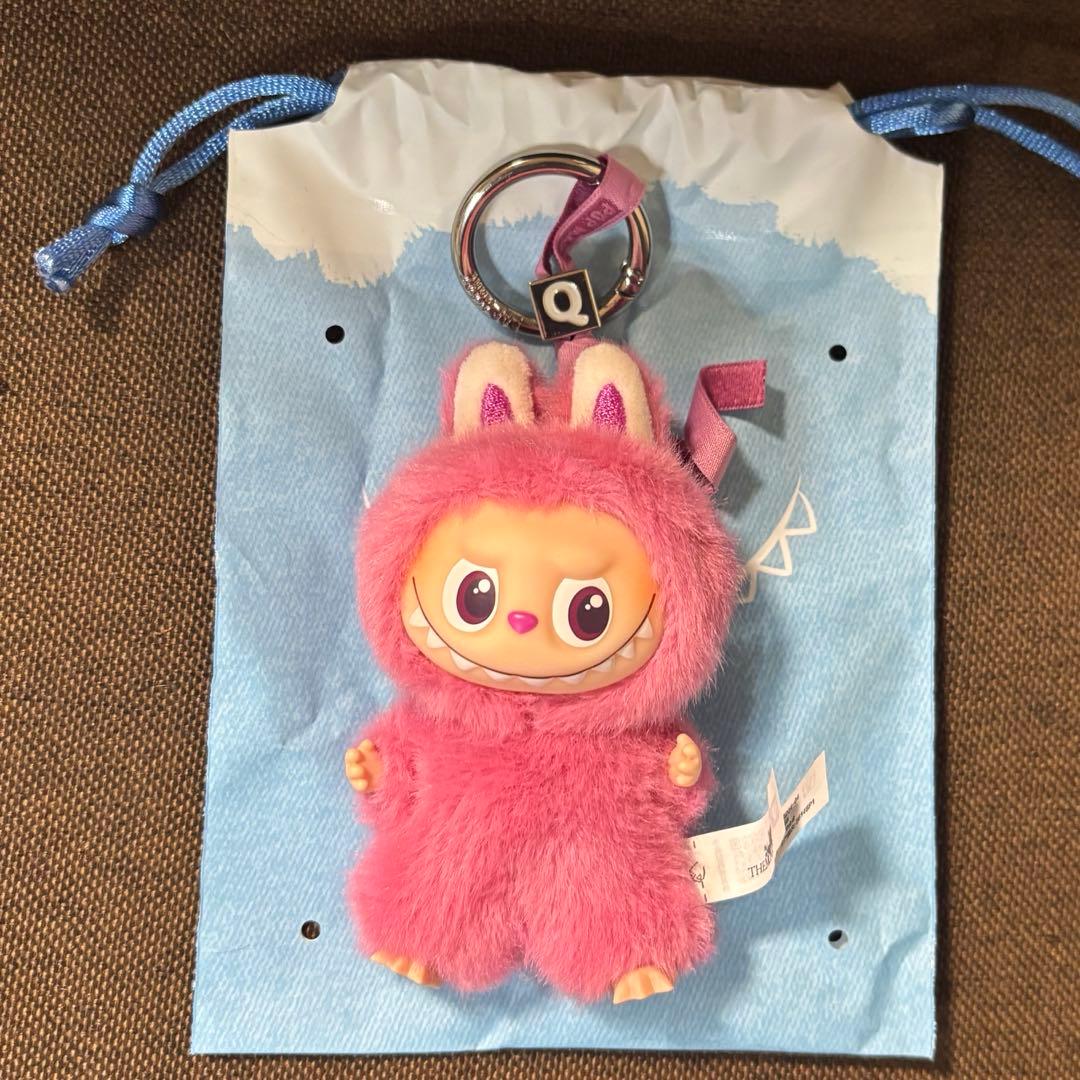 拓*ん様 赤 旧ワッペ キーホルダー付き ラブブ