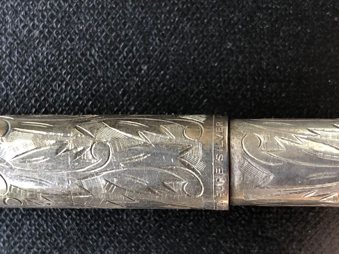 platinum プラチナ　万年筆　純銀