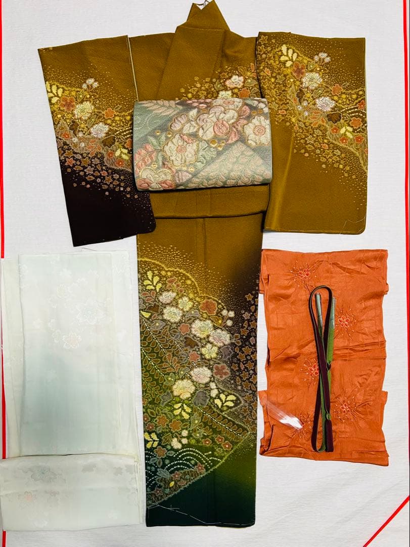 ゆ*ー様 新品　日本を代表する辻ヶ花　作家　吉野一廉作品 脹れ織辻ヶ花袋帯　正絹