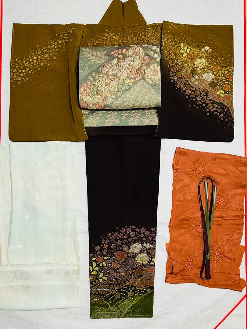 ゆ*ー様 新品　日本を代表する辻ヶ花　作家　吉野一廉作品 脹れ織辻ヶ花袋帯　正絹