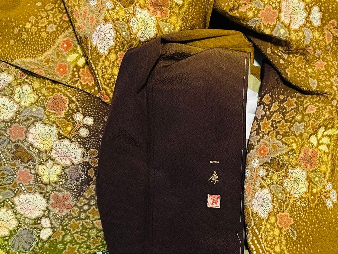 ゆ*ー様 新品　日本を代表する辻ヶ花　作家　吉野一廉作品 脹れ織辻ヶ花袋帯　正絹