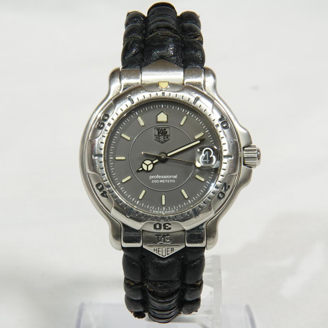 タグホイヤー プロフェッショナル6000 WH1212 稼働品 ベルト難有
