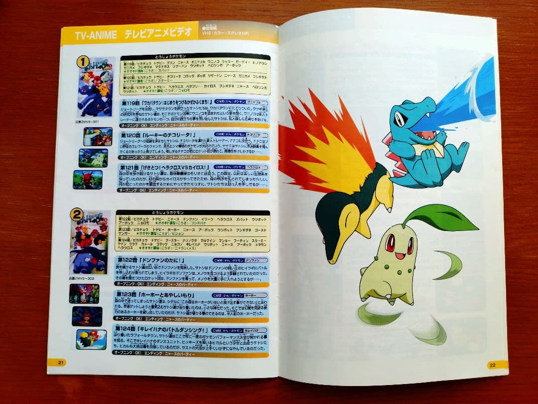 ポケットモンスター レンタルビデオ 総合カタログ 2000