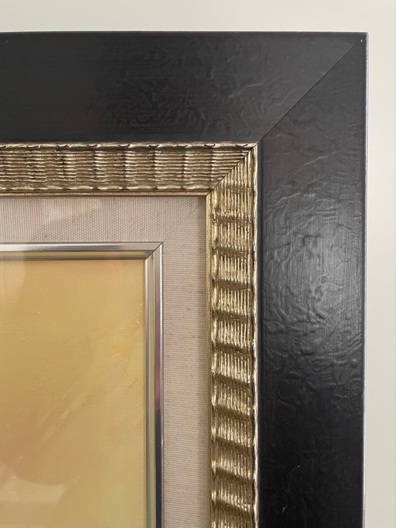 真作 大型油彩肉筆画　マニュエル・リュバロ　『ひまわり』