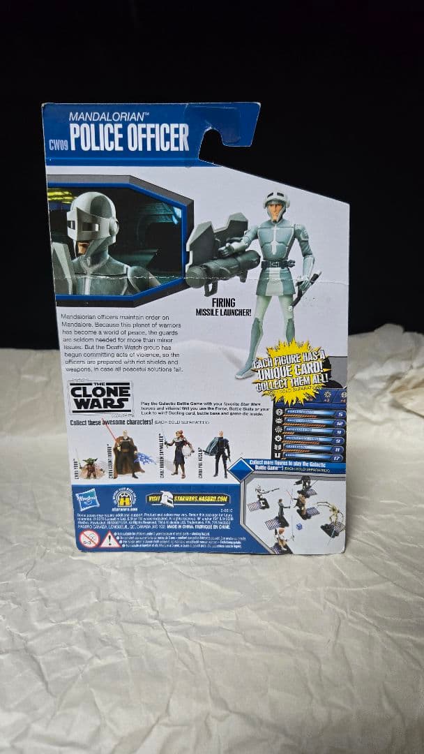 クローンウォーズ　Mandalorian ポリスオフィサー フィギュア　3.75