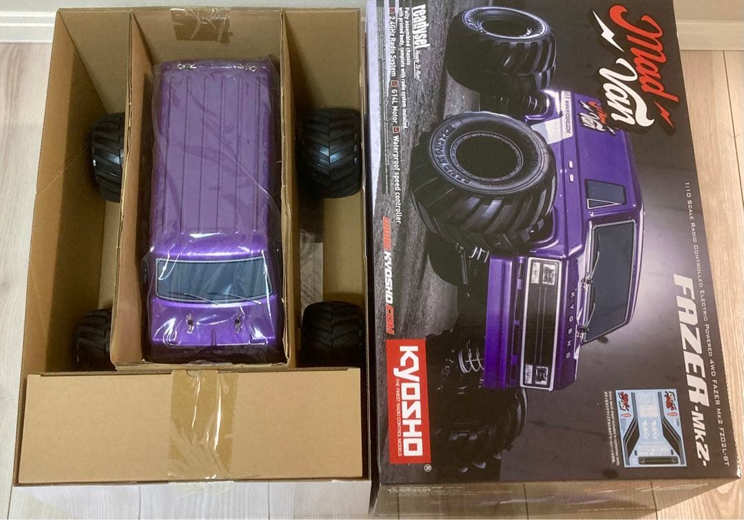 京商 マッドバン ショートホイールベースカスタム レディセット 未走行 FZ02