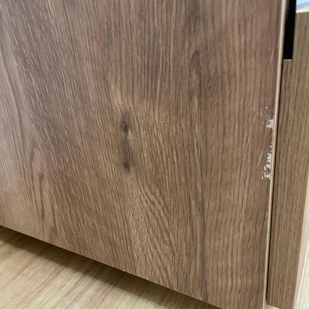 LOWYA テレビ台 幅140cm シャビー・ナチュラル