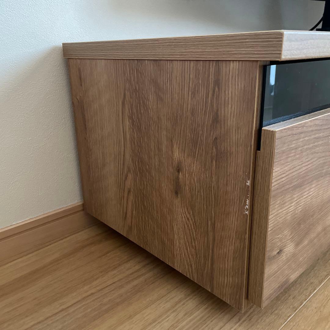 LOWYA テレビ台 幅140cm シャビー・ナチュラル