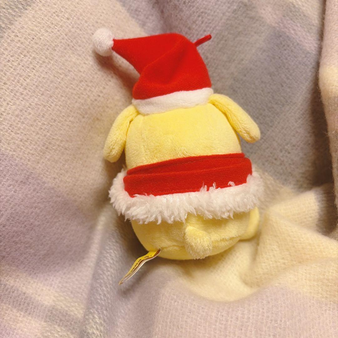 ポムポムプリンカフェ　マスコット　リース持ってる