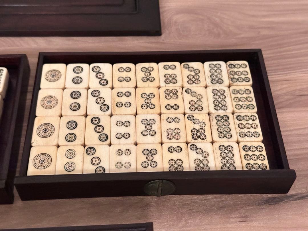 アンティーク 麻雀牌 現状品 素材不明 揃い不明