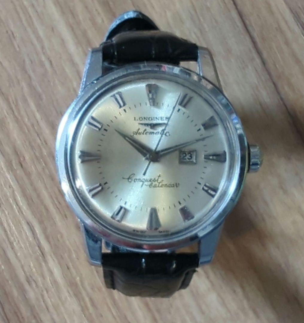 【アンティーク時計】ロンジン コンクエストカレンダーファーストモデル