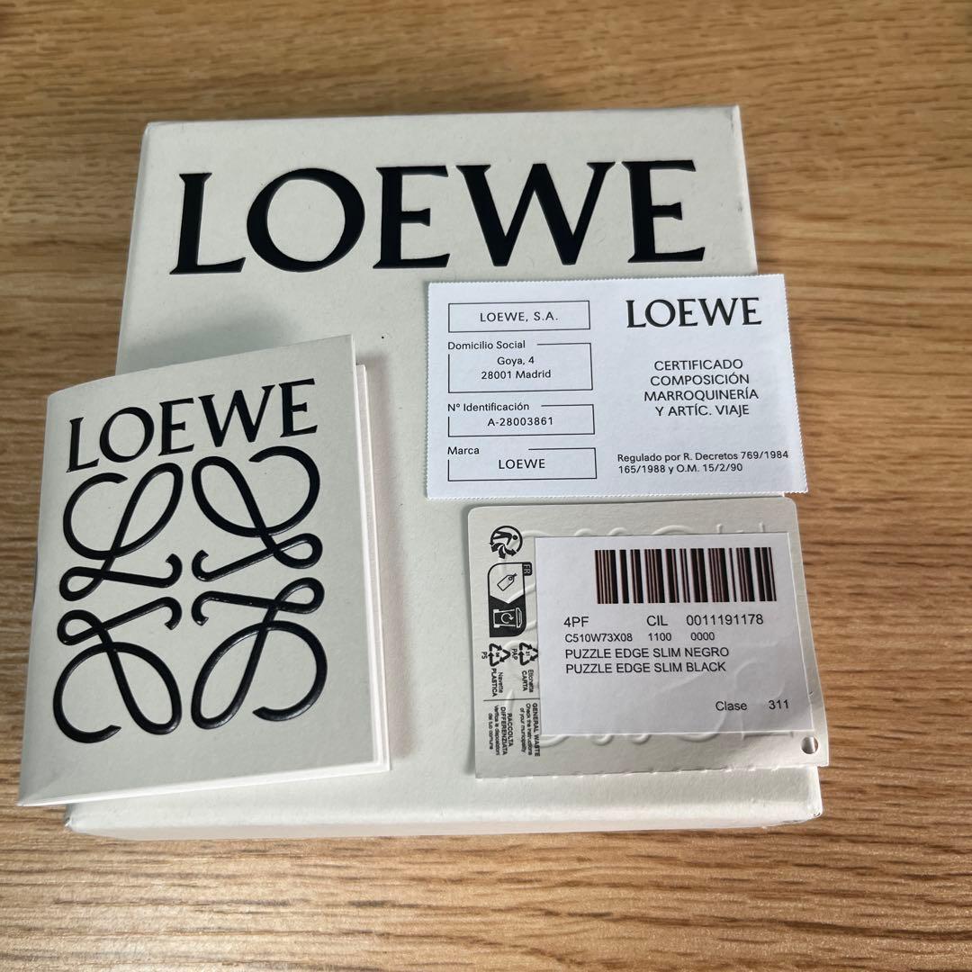 LOEWE パズル スリム コンパクト ウォレット