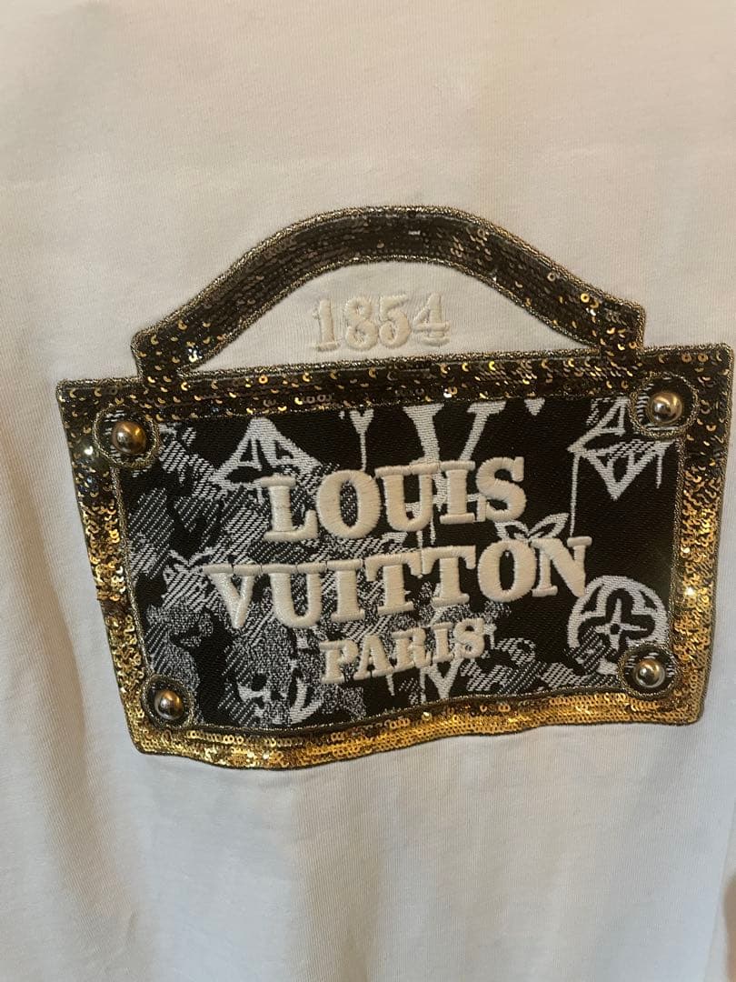 LOUIS VUITTON プリントロゴ Tシャツ