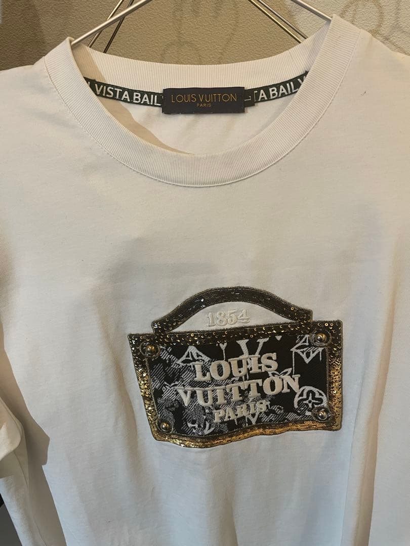 LOUIS VUITTON プリントロゴ Tシャツ