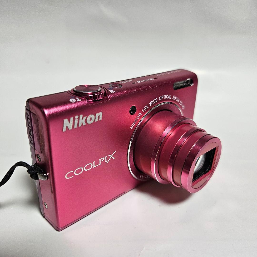 コンパクトデジカメ Nikon coolpix s6200 作動品 綺麗 11.