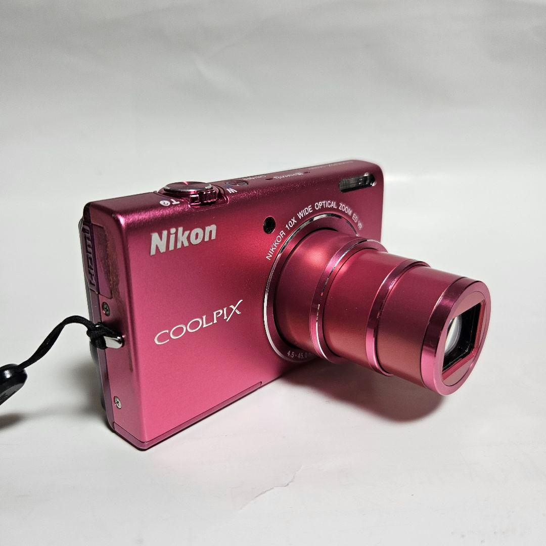 コンパクトデジカメ Nikon coolpix s6200 作動品 綺麗 11.
