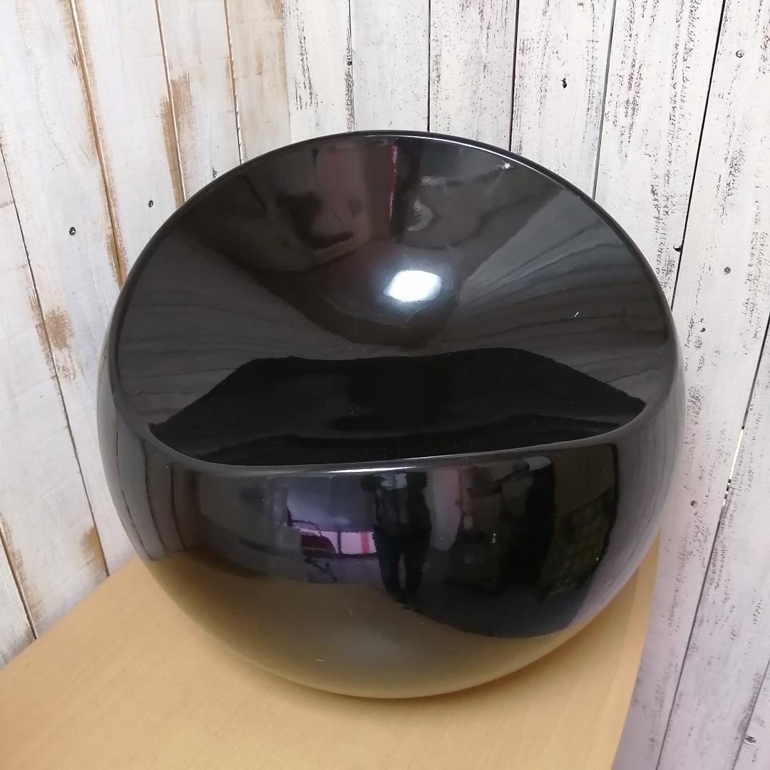 XLBOOM　エクセルブーム　フィン ストーン　ボールチェア　ブラック