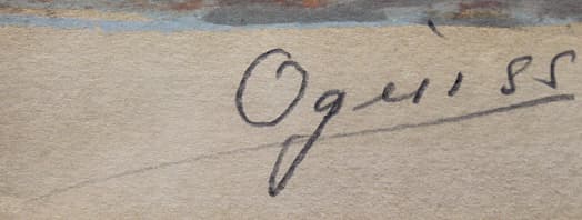 荻須高徳 【ラファエル広場】 リトグラフ