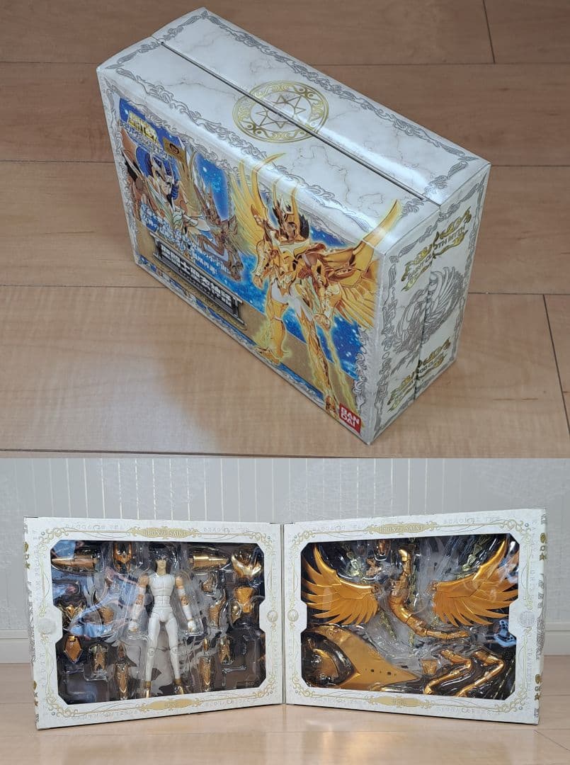 美品　聖闘士聖衣神話　神聖衣　5体セット　聖闘士星矢　フィギュア　バンダイ