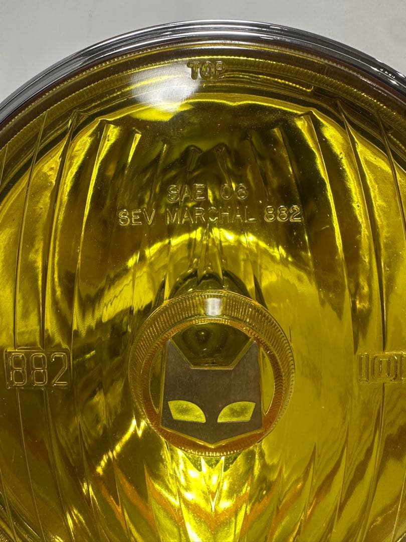 当時物マーシャル882レンズ付きヘッドライトASSYS.E.V. MARCHAL