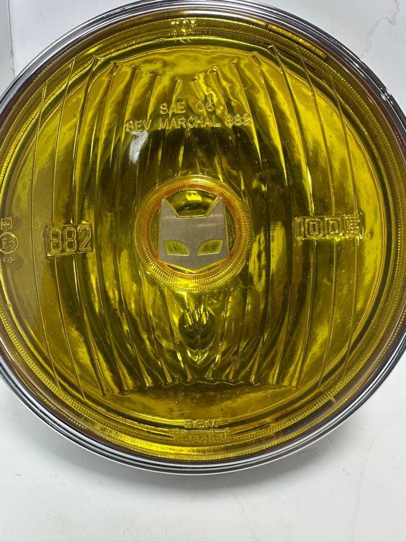 当時物マーシャル882レンズ付きヘッドライトASSYS.E.V. MARCHAL