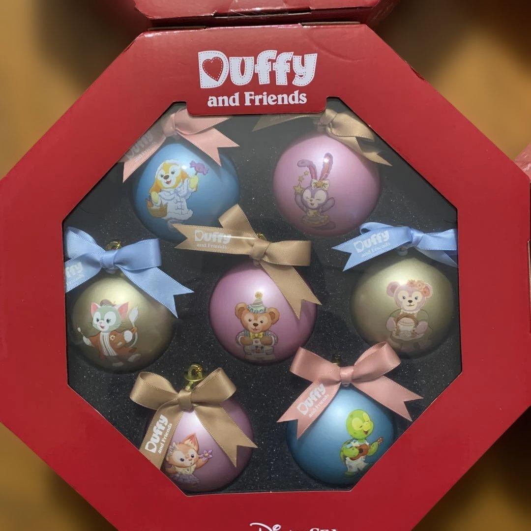 ディズニー クリスマス 2023 限定品 ダッフィー＆フレンズ オーナメント4箱