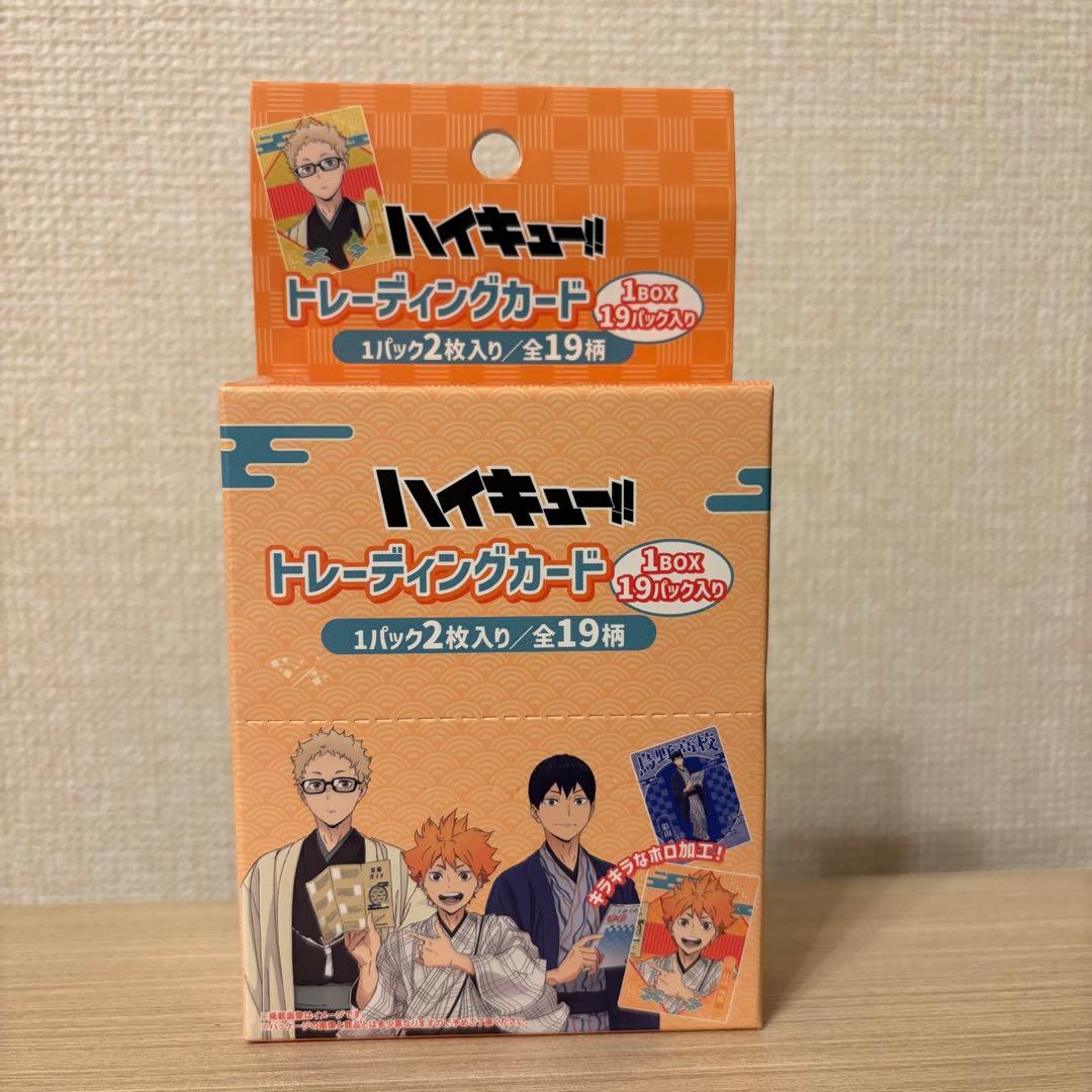 ハイキュー‼︎ トレーディングカード レッツゴーキョウト‼︎ BOX