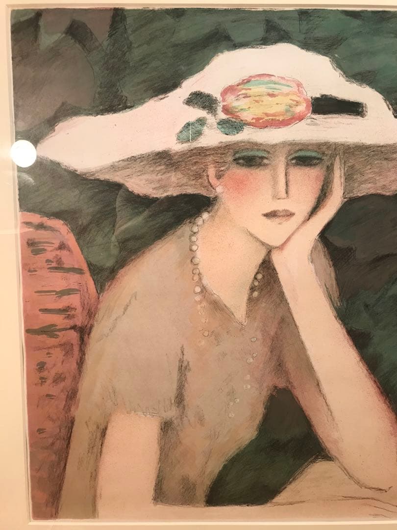 カシニョール　「クリスティーヌ」　リトグラフ刷りポスター