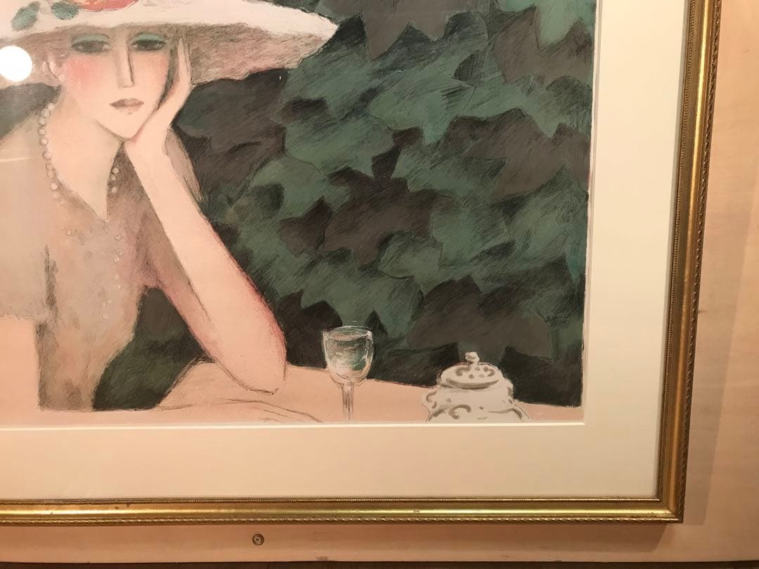 カシニョール　「クリスティーヌ」　リトグラフ刷りポスター