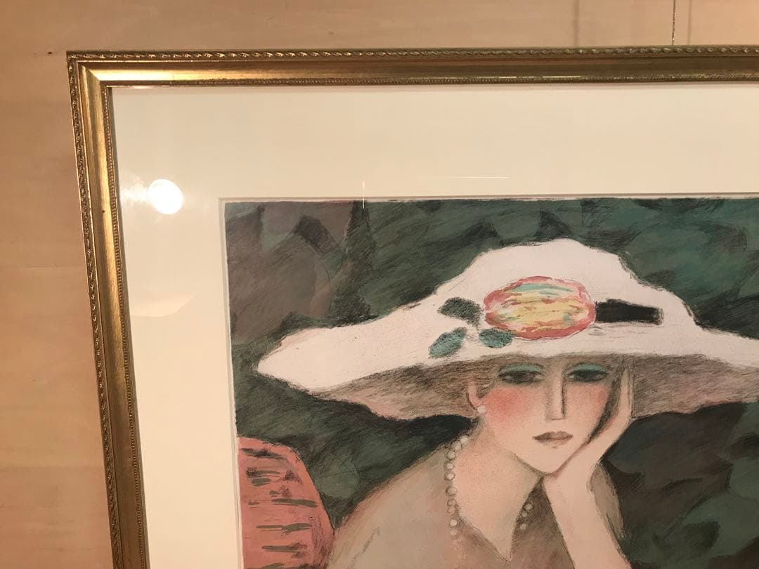 カシニョール　「クリスティーヌ」　リトグラフ刷りポスター