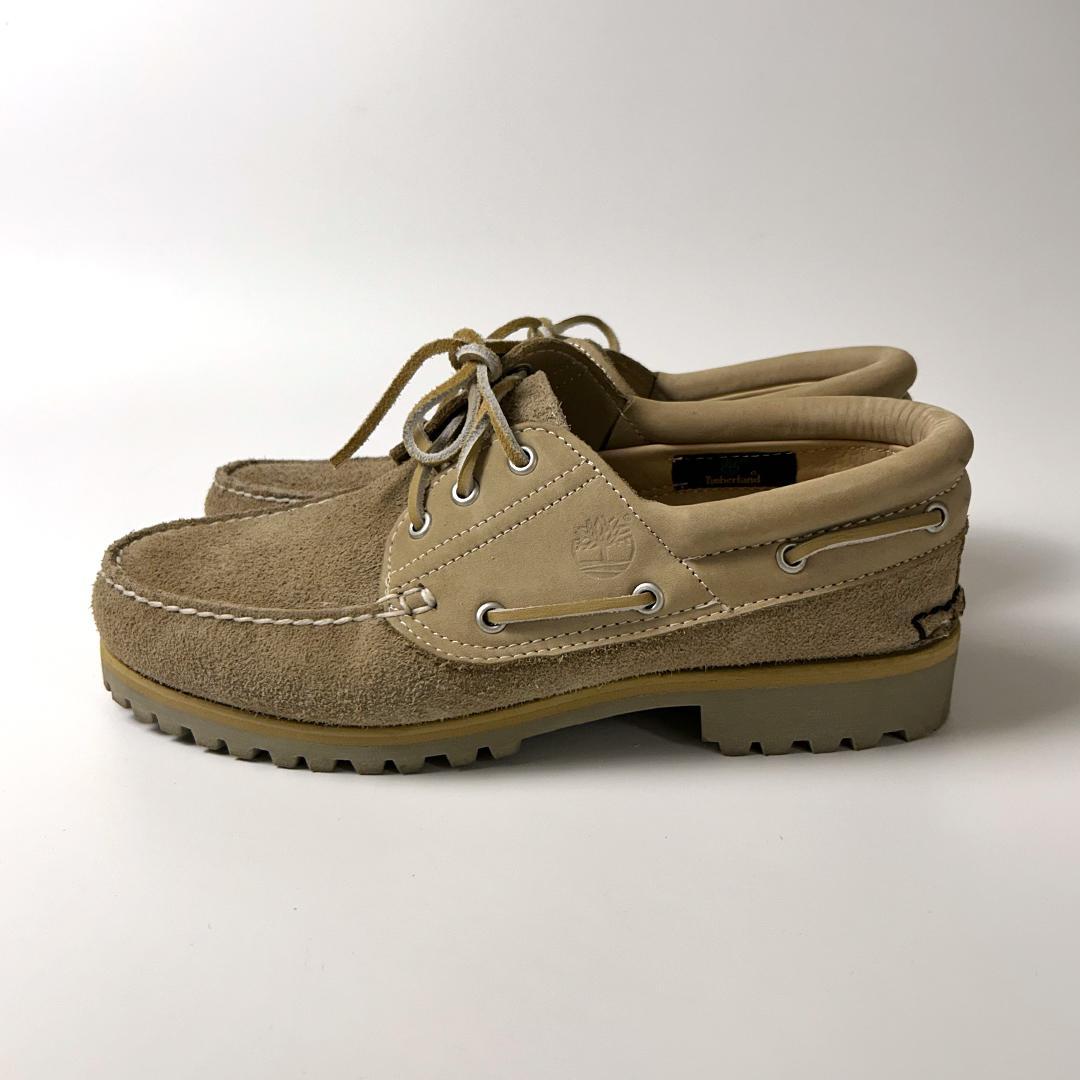 Timberland nonnative 3eye 28cm ベージュ ヌバック