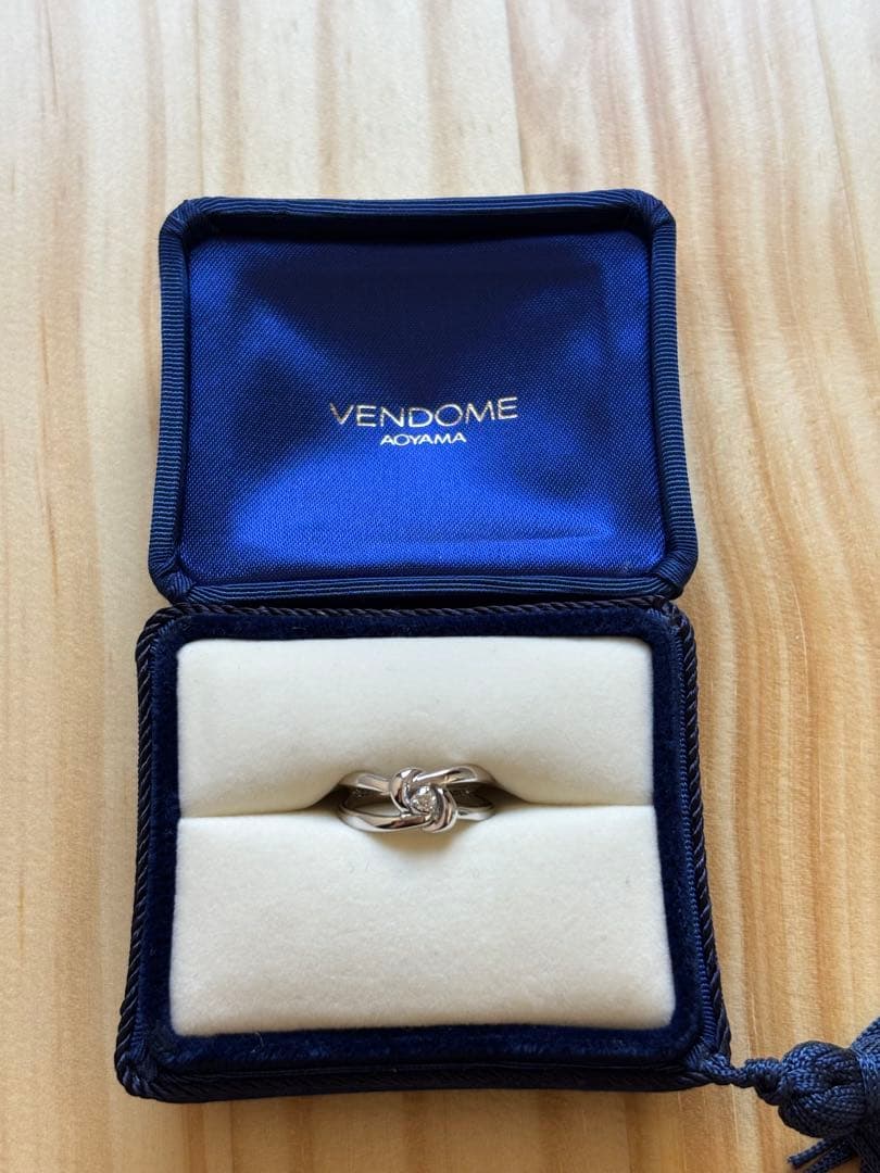 ヴァンドーム青山　K18WG リング　4.3g