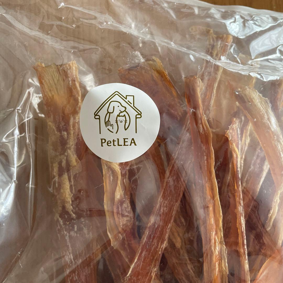 【いー】馬アキレス　ロング　薄め　500g ドッグフード　デンタルケア