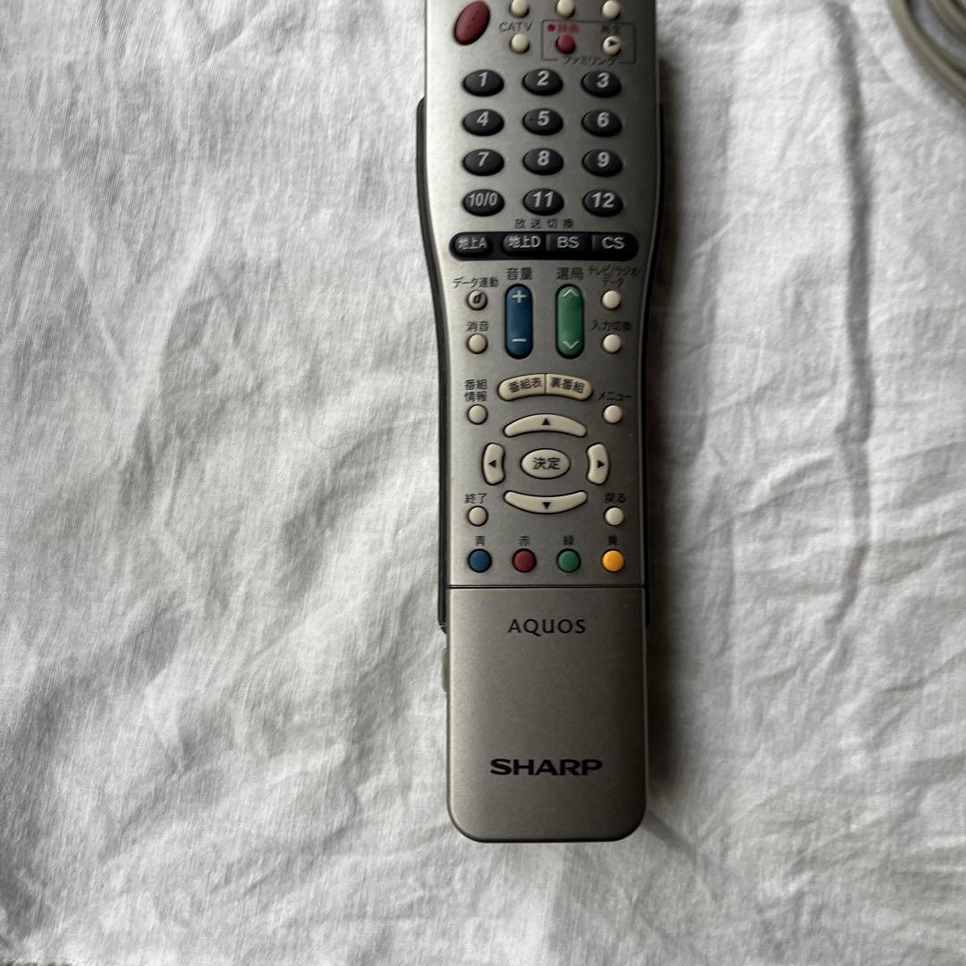 ＊SHARP＊ 液晶カラーテレビ AQUOS アクオス　シャープ　地上デジタル